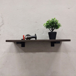 Настенные полки из натурального дерева в стиле Лофт