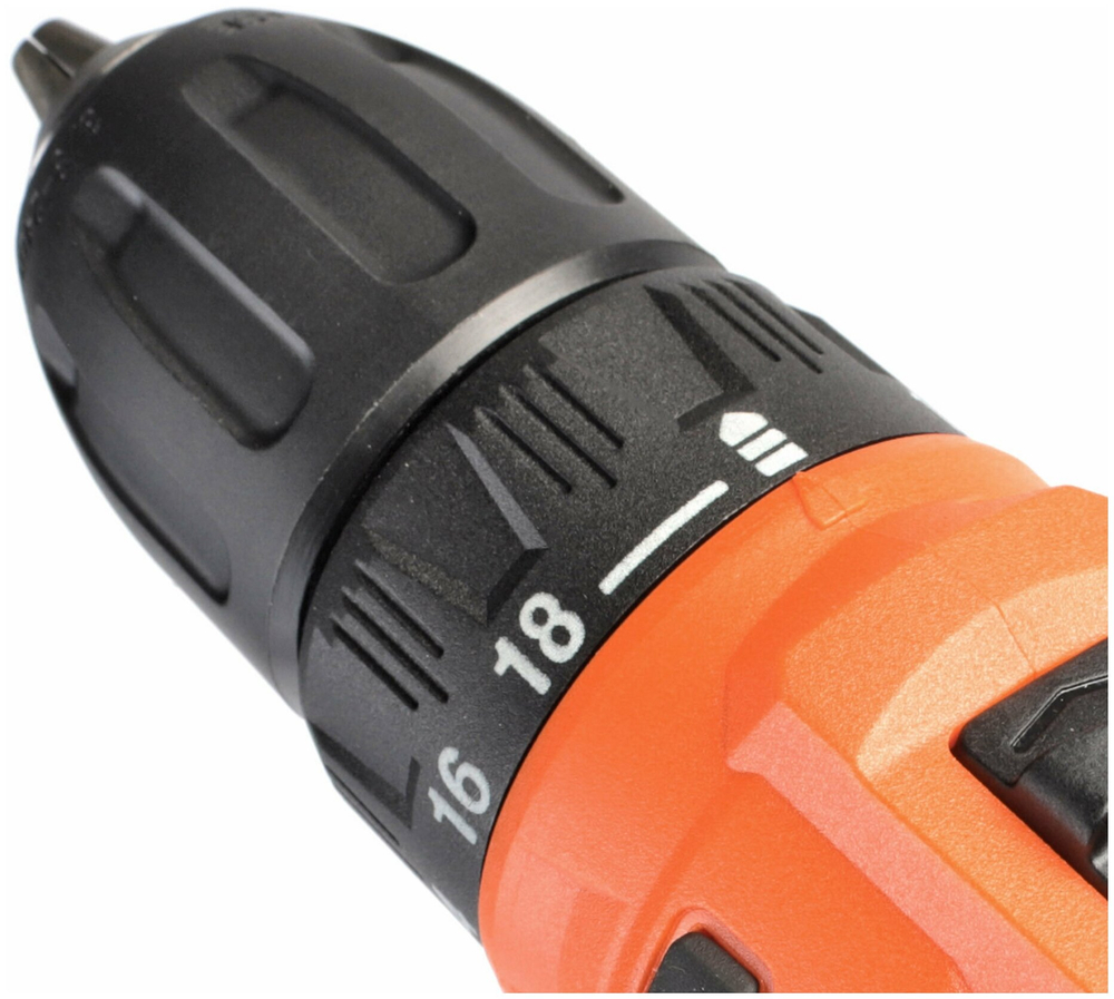 Дрель-шуруповерт акк.PATRIOT BR 189UES, две АКБ Li-Ion 18В, 2,0 Ач, 29Нм, кейс (180301549)