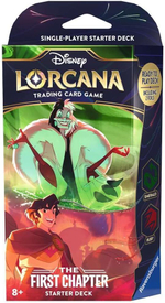 Готовая колода Lorcana TCG выпуска The First Chapter: Emerald and Ruby на английском языке