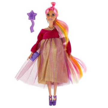 Кукла 29 см София беременная, ресницы, маникюр, руки и ноги сгиб, акс, кор КАРАПУЗ