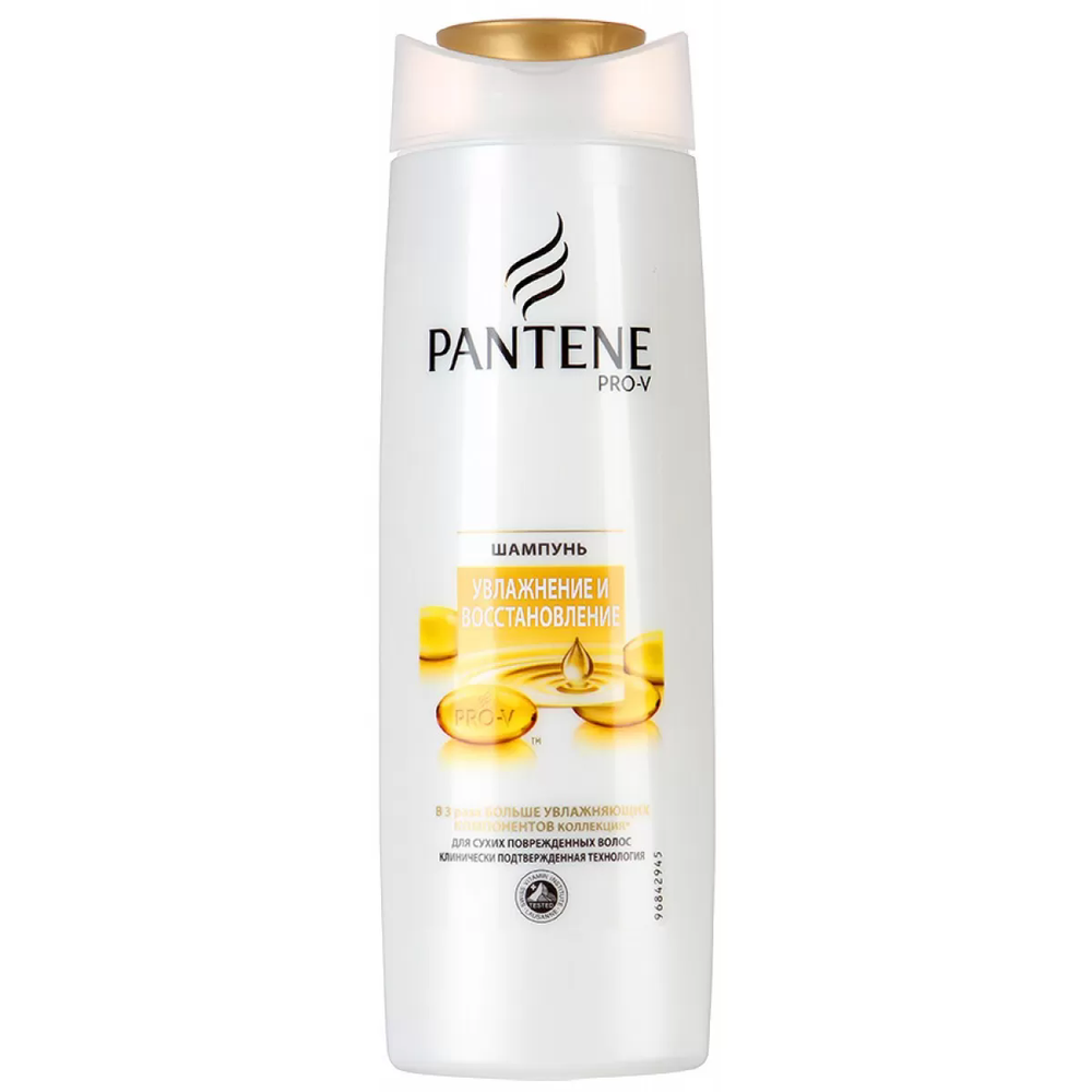 Pantene Шампунь Увлажнение и восстановление для сухих поврежденных волос 400мл