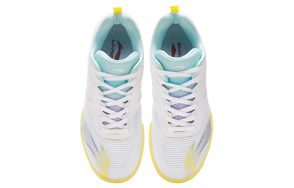 Li Ning Textile, Synthetic Leather, TPU Cushioning Slip Resistant Abrasion Resistant Breathable Low top Training Shoes