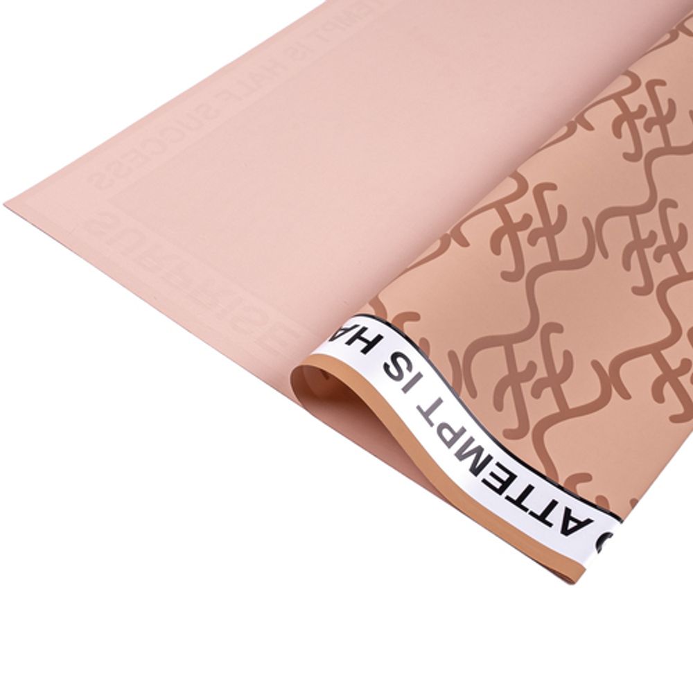 ЛИСТ матовый &quot;Успех&quot; 57*57см/10шт КАРАМЕЛЬ