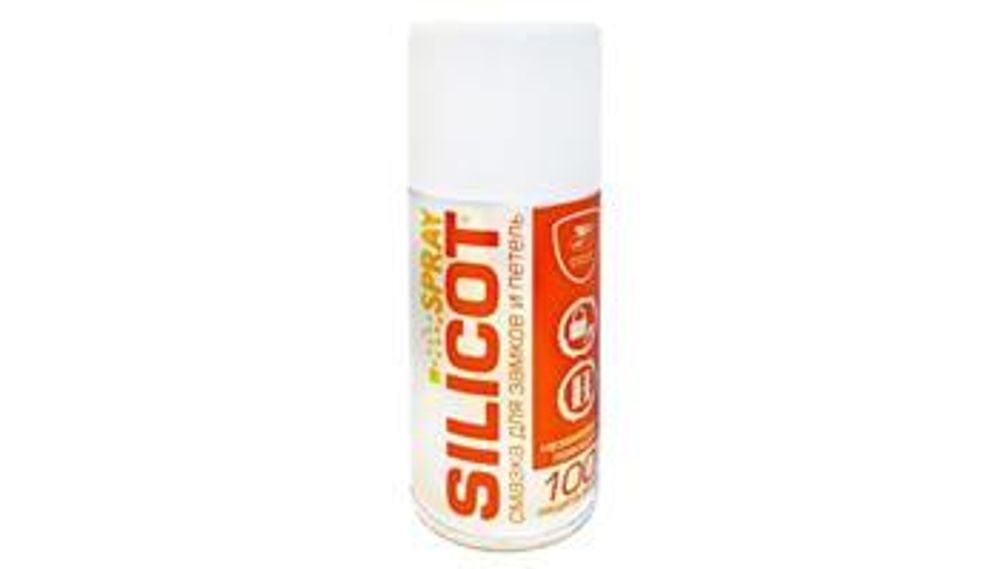 Смазка для замков и петель 210 мл (аэрозоль)  Silicot Spray  (ВМПАВТО)