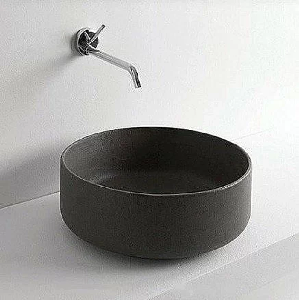 Раковина накладная Artceram Cognac 42 COL001 20 00 Nero Roma