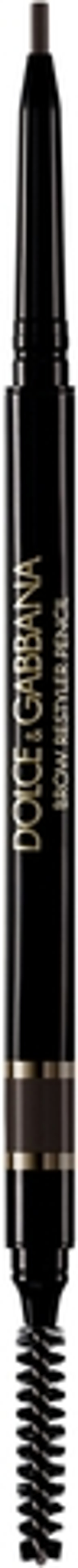 Dolce&Gabbana Classic Brow Restyler Pencil - Карандаш для бровей с щеточкой оттенок 06 Naturally Black - Warm Black Brown, 0 g