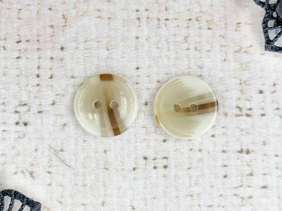 Пуговицы, d 1,5 см, светло-бежевый