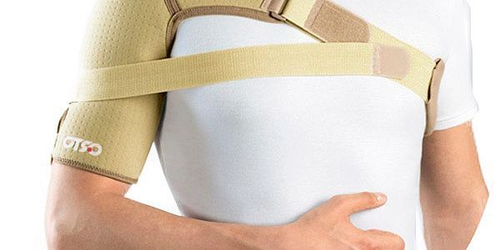 Бандаж на плечевой сустав левый: ASL-206 (Размер: XXL, Степень фиксации: Умеренная)