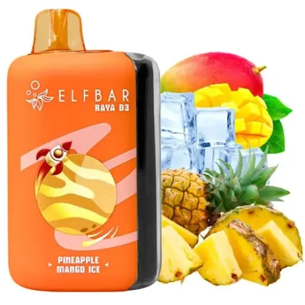 ELF BAR RAYA D3 - Pineapple Mango Ice (5% nic)