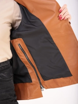 Куртка женская из натуральной кожи