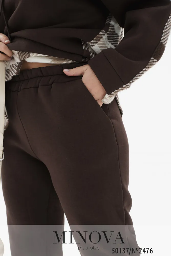 Костюм 2476-шоколадный Minova