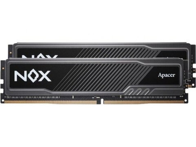 Оперативная память Apacer Nox AH4U32G32C28YMBAA-2, DDR4 2х 32ГБ 3200 МГц, DIMM, RTL