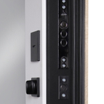 Стальная дверь «Конструктор» с зеркалом