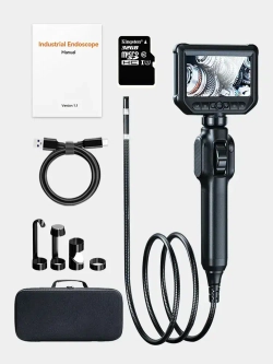 Эндоскоп 210 Авто Трубы Промышленность HD 8 мм 32ГБ + насадки