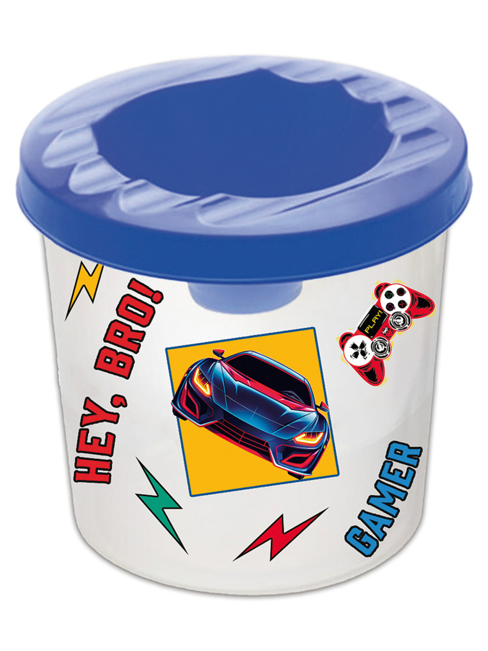 Стакан непроливайка одинарный "Brother gamer 2025" (Пчёлка)