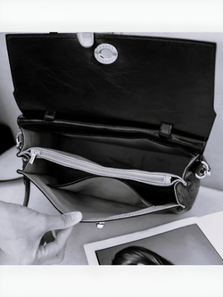 женская сумка на плечо из натуральной кожи