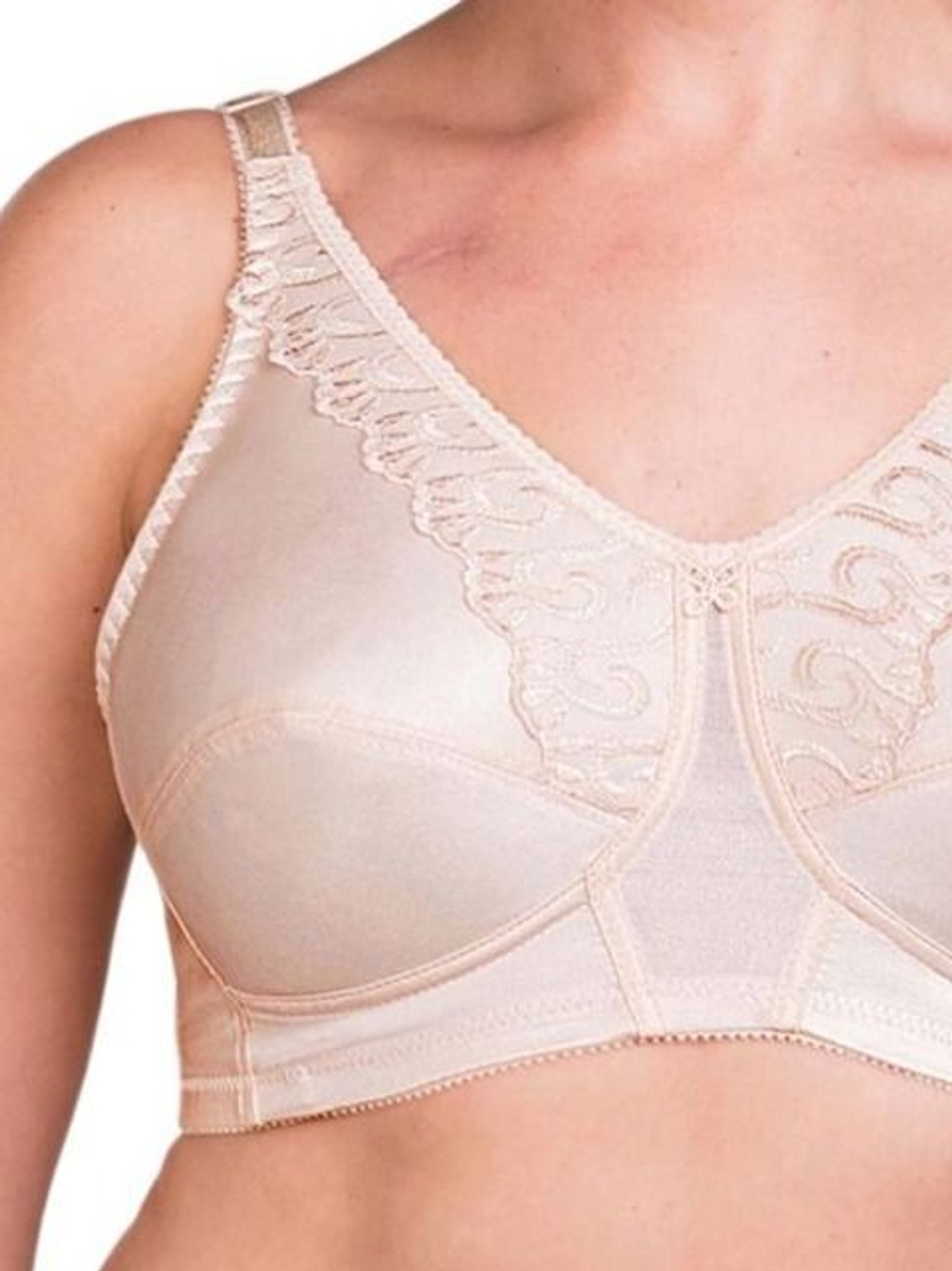 Бюстгальтер больших размеров 105D, разгрузочный без косточек Comfort Trulife