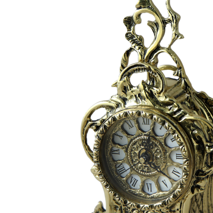 Bello De Bronze Каминные часы с канделябрами "Боско"