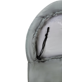 Спальный мешок Naturehike M300 с капюшоном,молния слева, серый (CNK2350WS023)