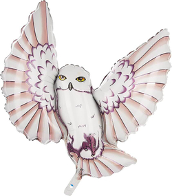 Шар (38''/97 см) Фигура, Полярная сова, 1 шт. Д035