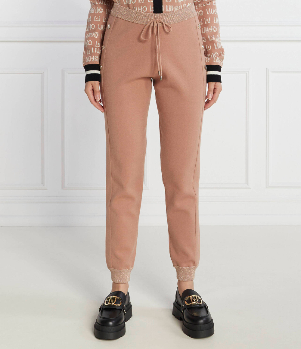Трикотажные штаны Liu Jo Sport - бежевый(TF3207 MA63L)