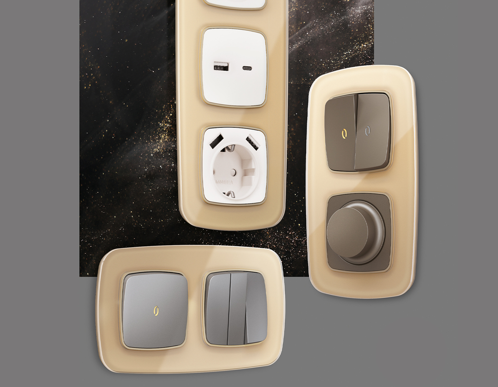 OF320603 Рамка OMEGA Radian (Шампань Стекло органическое) 3-ая