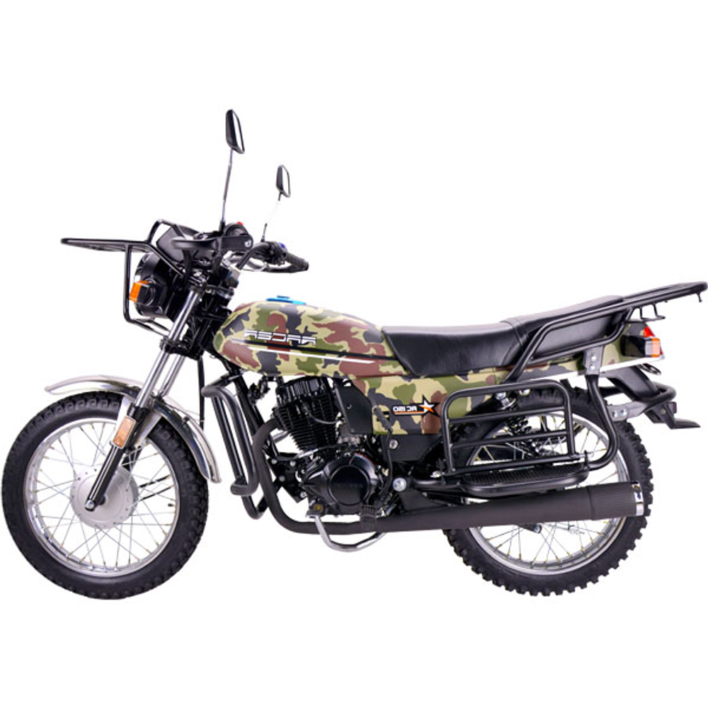 Мотоцикл Racer RC150-23A Tourist (черно-зеленый) (Россия) с ПТС