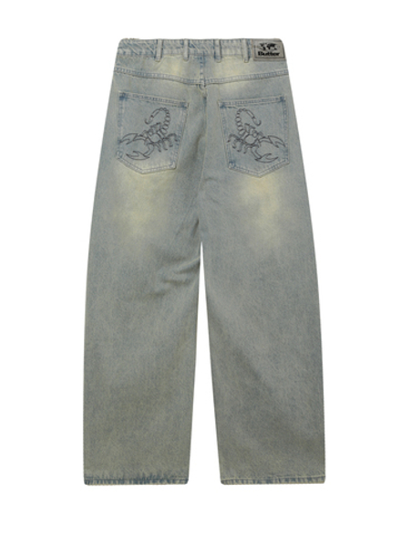 Мужские Джинсы (Regular Fit) Scorpion Stitch