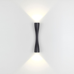 4291/10WL HIGHTECH ODL22 437 черный/металл Настенный светильник IP20 LED 10W 453Лм 3000K ANIKA