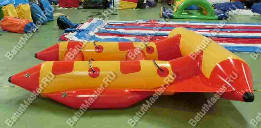 Двойной водный банан, "Красный" мест для посадки 4, без усиления