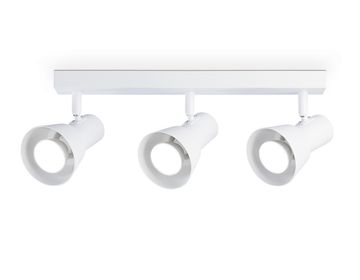 Накладной поворотный спот со сменной лампой 3*GU10 TA13119/3 WH белый Techno Spot Move Ambrella
