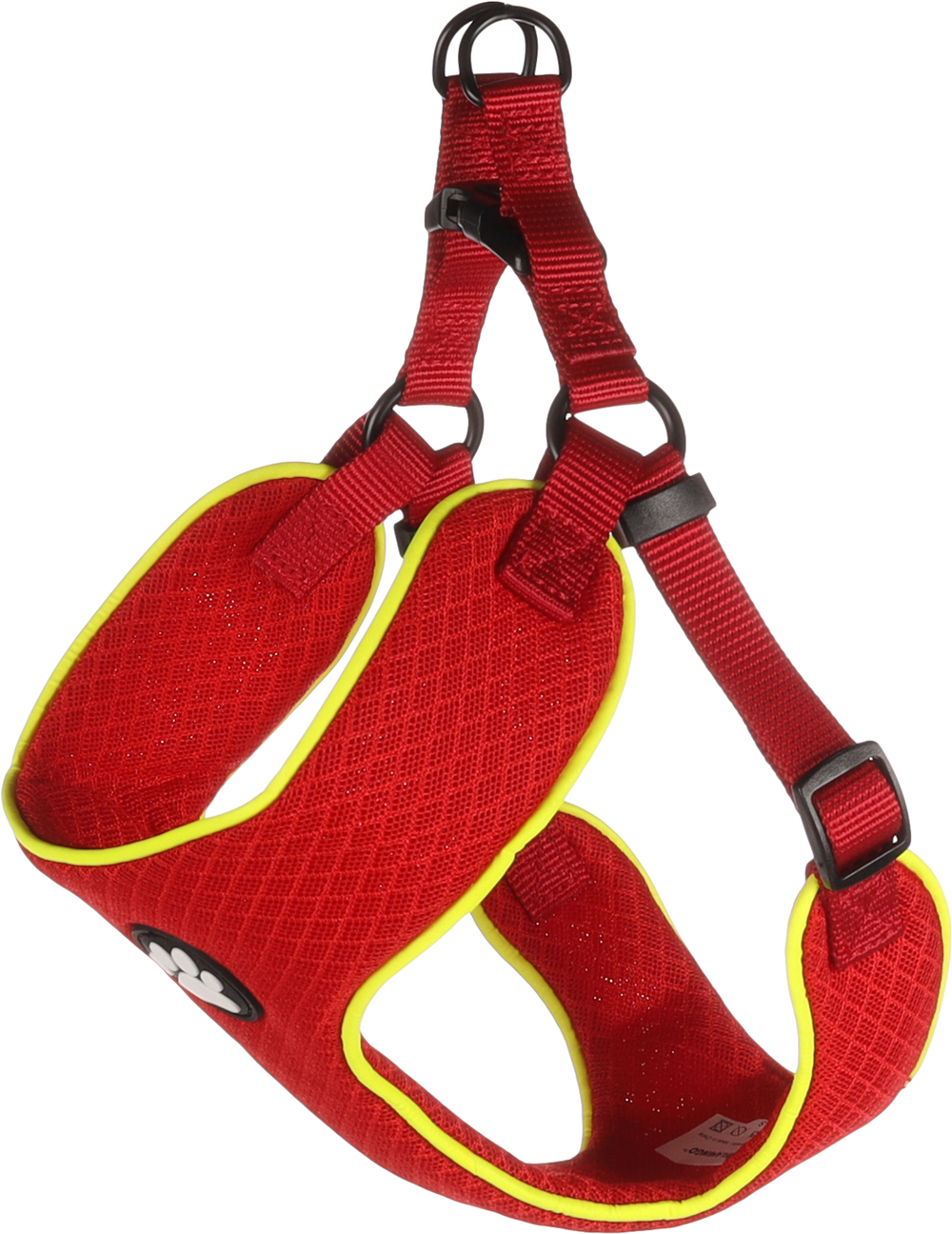 Шлейка STEP&GO TASHA S 55-65 см, красный, Flamingo