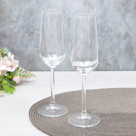 "PSB" ALLEGRA" Набор бокалов для шампанского 2шт. 195мл