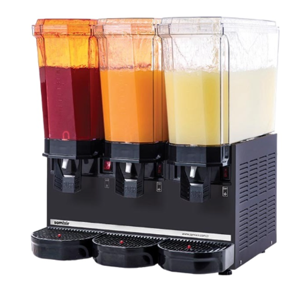 Сокоохладитель SAMIXIR 60.SSSB тройной, черный цвет