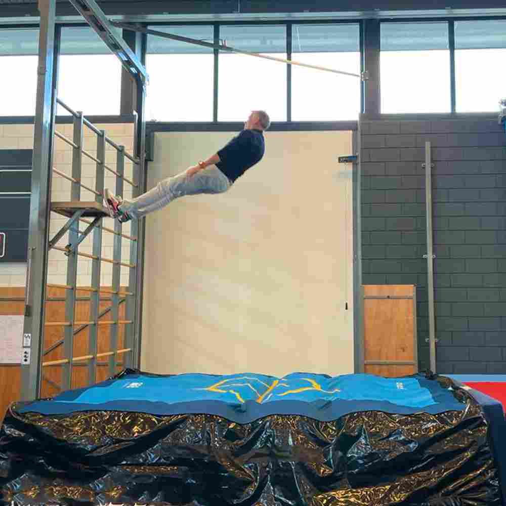 Надувная подушка «GymAir» для гимнастики и батутных центров, 5,2×3,2×0,95 м