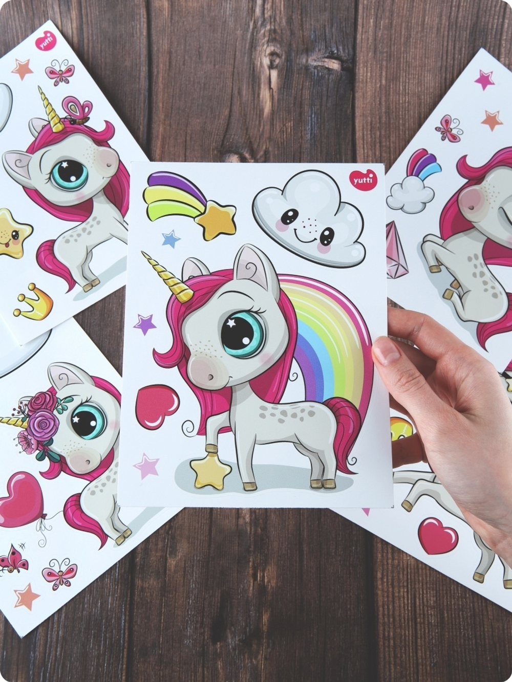 Стикеры для детей, набор наклейки для детского сада, стикерпак на шкафчики в детский сад