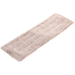 Сменная насадка для швабры микрофибра 40 см Селфи (65 гр) бежевая