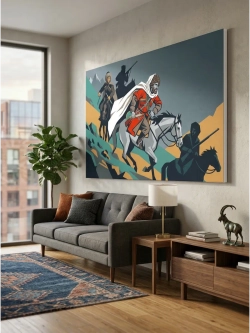 Холст - Черкесы в походе