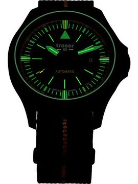 Швейцарские тактические часы Traser P67 Officer Automatic Black 110755