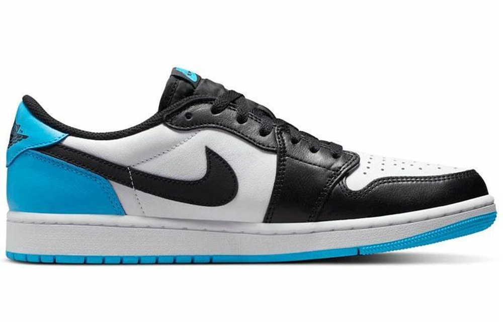Кроссовки Jordan Air Jordan 1 Low 'Black And Dark Powder Blue'