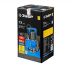 Дренажный насос для грязной воды Зубр Профессионал НПГ-Т3-750