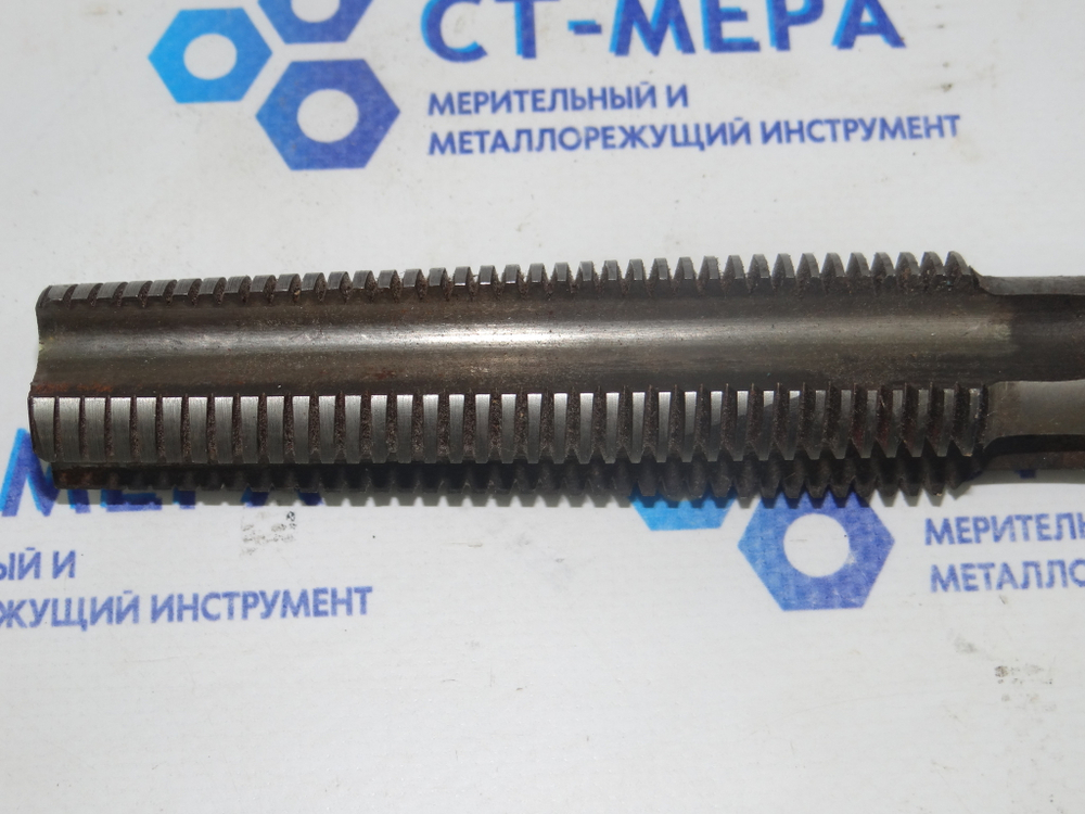 Метчик трапецеидальный Tr30х3 Р6М5 L=240мм 9366-106 левый