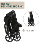 Коляска Chicco Seety 2 в 1 Etna Black