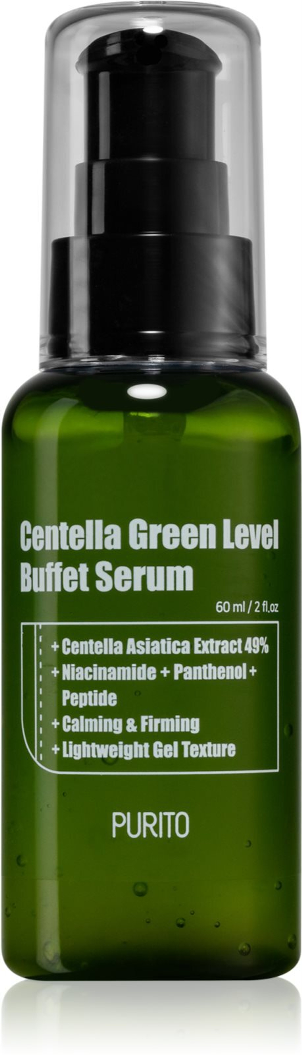 Purito Centella Green Level Buffet Serum - регенерирующая сыворотка, защищающая от внешних загрязнений /   60  ml  / GTIN 8809563100149