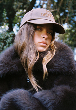 STRADIVARIUS Шуба из искусственного меха, коричневый