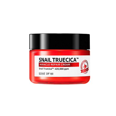 Some By Mi Крем с муцином чёрной улитки – Snail truecica miracle repair cream, 60мл