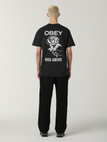 Мужская Футболка Obey Rise Above Rose