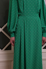 Платье «Сирень 2.0», зелёный