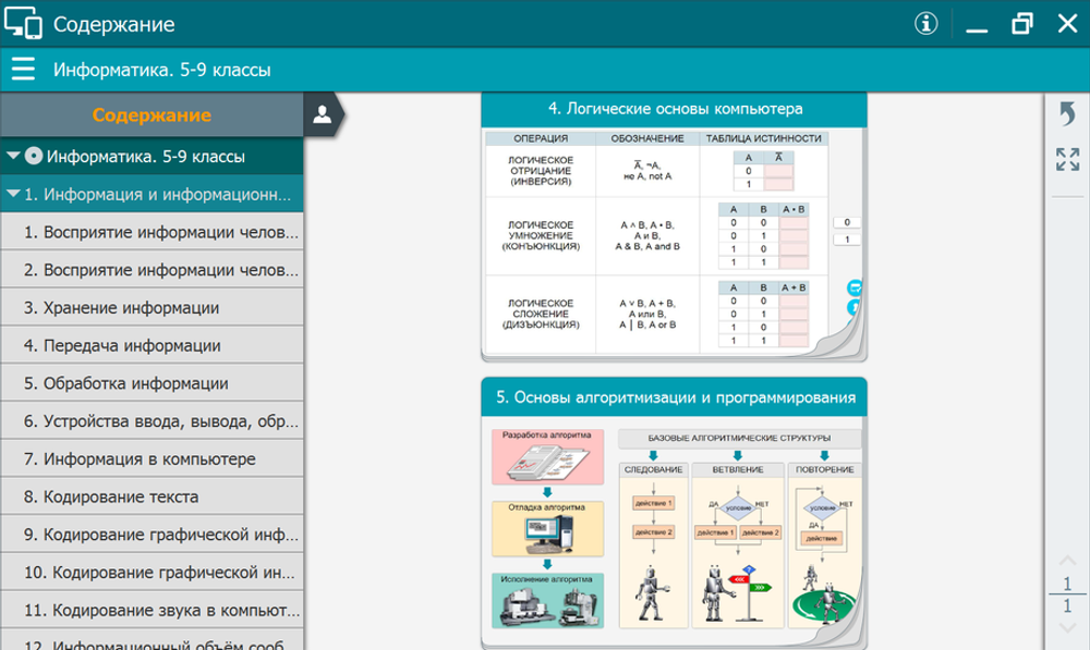 Наглядная информатика 5-9 класс