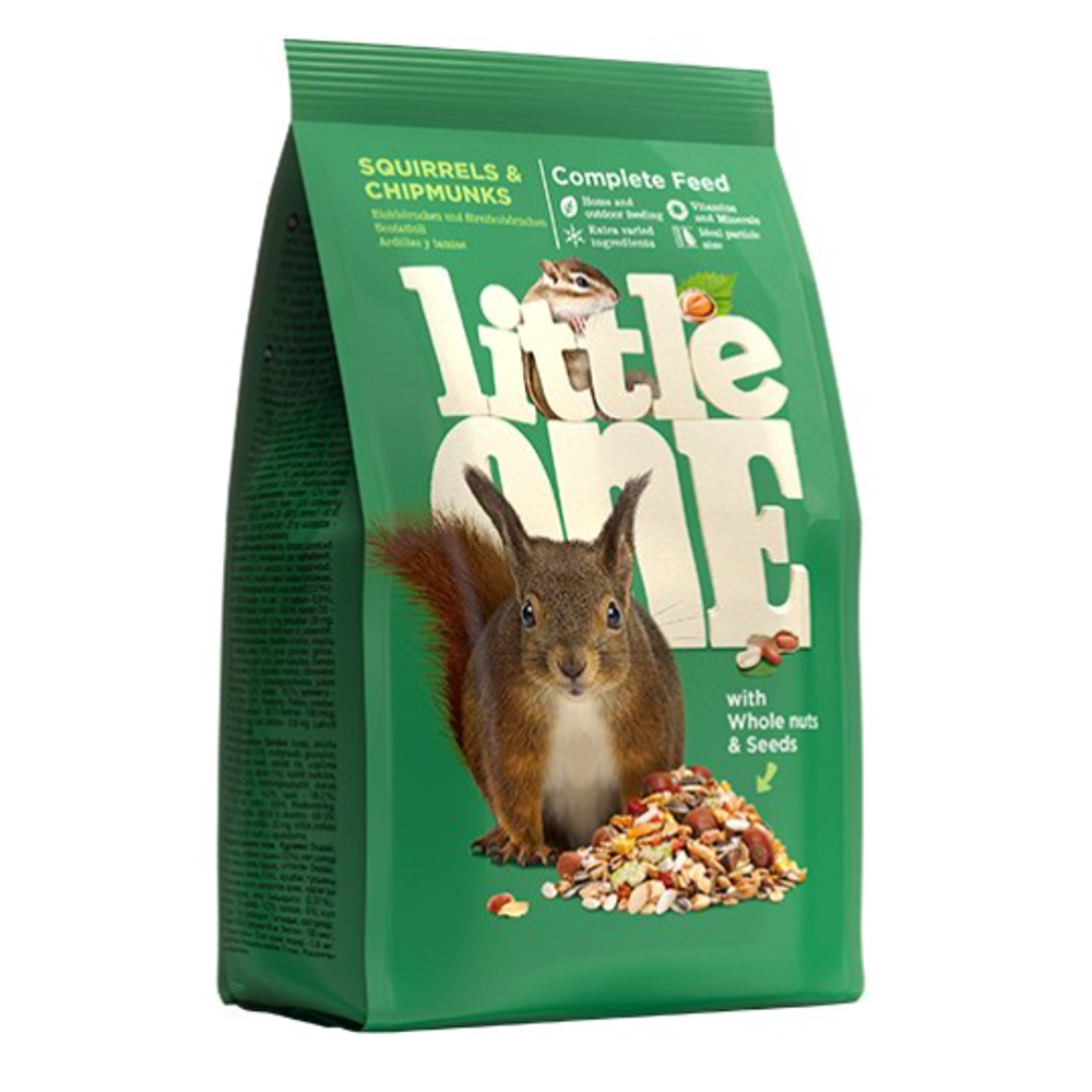Little one корм для белок и бурундуков 400г